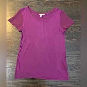 Halogen Rich Purple Short Sleeve Tee